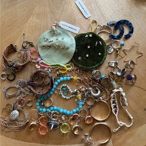 Lucky Brand & various other brands Women's Earrings,  - Gold, Silver, and Blue